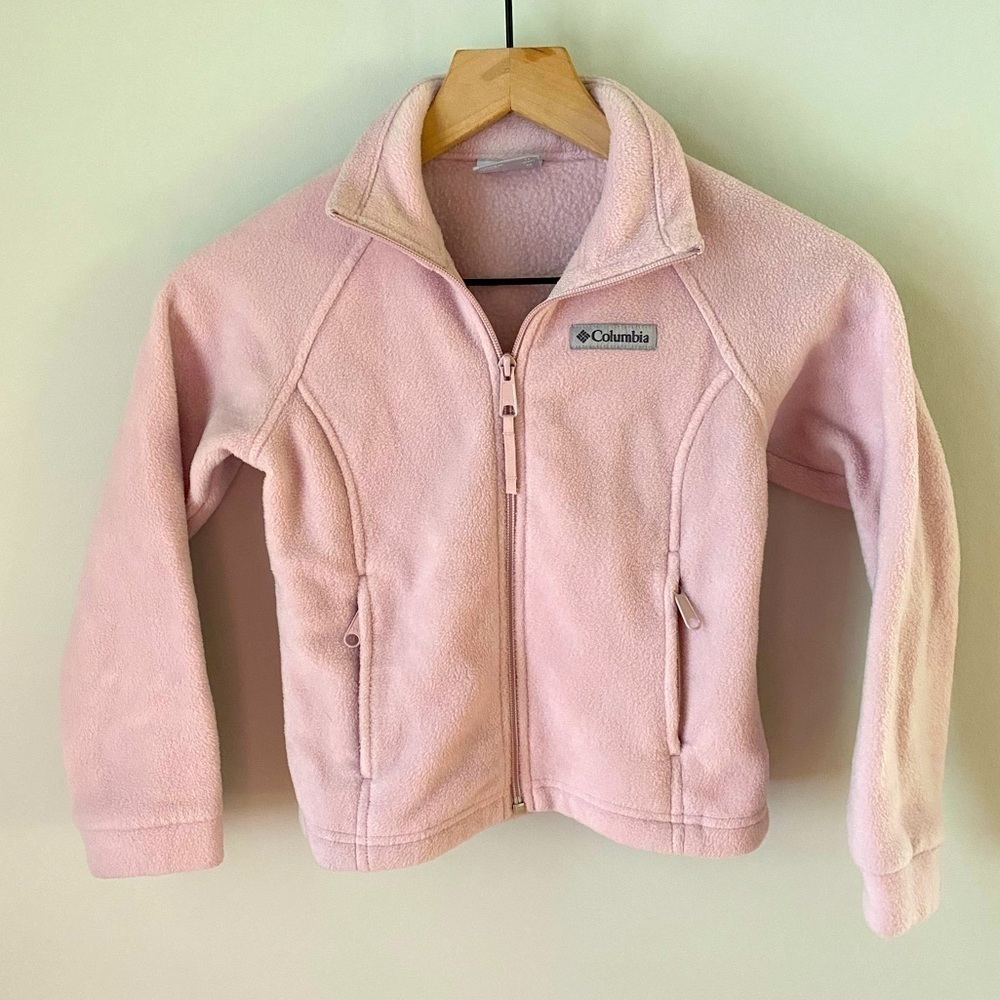 Girl’s Columbia Fleece Size XS Super Soft! Zipper